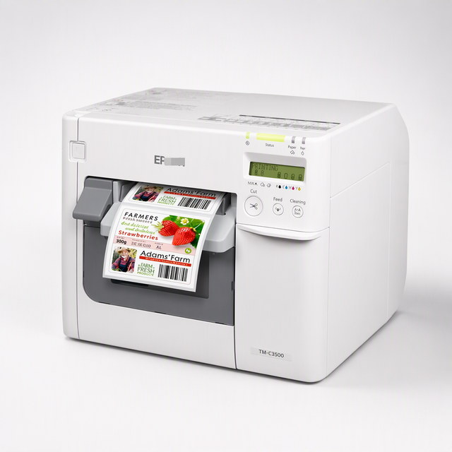 TM-C3520 Inkjet High Quality Durable Compact Robust Design for Commercial Use Four-color Inkjet Printing Label Printer