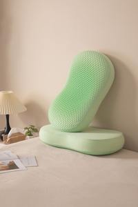 TPE Planètes Violet Vert Harmonie <span class=keywords><strong>Oreiller</strong></span> pour Dormir Grille Élastique <span class=keywords><strong>de</strong></span> Soutien Hex avec 100% Doux <span class=keywords><strong>Ventre</strong></span> <span class=keywords><strong>de</strong></span> Chat <span class=keywords><strong>Forme</strong></span> Mousse à Mémoire - Product Image 4