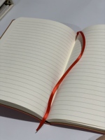 Cahier de planificateur en cuir motif vague d'affaires d'étude d'école professionnelle de haute qualité en gros