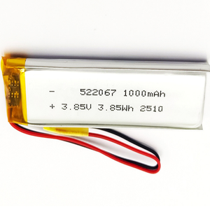 Batería de Polímero de 1000 mAh y 3.85 V, 522067, para Escáner, Lápiz Traductor, Telémetro, 500 Ciclos - Product Image 5