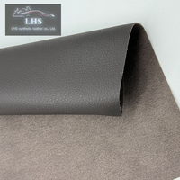 Cuir microfibre premium à grain fin 1,2 mm antidérapant et résistant aux rayures pour habillage de volant, sièges et panneaux de porte de voiture