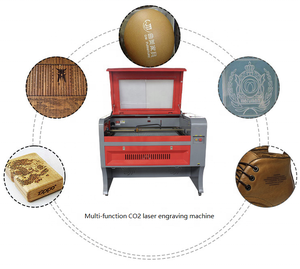 Machine de gravure et de découpe laser CO2 4060 6090 60/<span class=keywords><strong>80</strong></span>/100/130w - Product Image 1