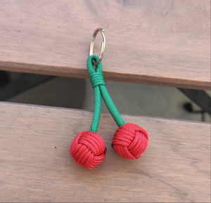 Llavero de Paracord con Diseño de Puño de Mono, Personalizado, para Defensa Personal, Lindo Llavero de Cuerda de Paracord - Product Image 3