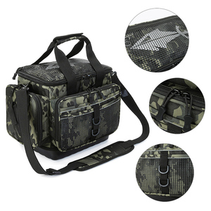 Sac de pêche portable sécurisé MR en polyester, bagage de rangement pour la pêche à la <span class=keywords><strong>carpe</strong></span>, vente en gros - Product Image 4