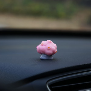 7 Figuras de Resina de Mini Árboles, Adornos Fantasía para Salpicadero de Coche, Decoración de Jardín de Hadas, Arte Decorativo Independiente - Product Image 3