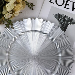 Châu Âu retro phong cách tấm nhựa bán buôn thương mại nước ngoài món ăn tấm cho khách sạn tiệc cưới ánh sáng sang trọng trang trí - Product Image 3