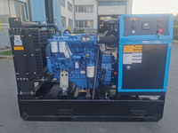 Groupe électrogène diesel 100 kW à châssis ouvert 50 Hz équipé d'un ATS à commande à distance et de démarrage électrique 12 V CC pour utilisation par temps extrême