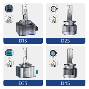 Système d'éclairage automobile en gros, remplacement des ampoules au xénon HID 90W, phares de voiture série D, D1S D2S D3S D4S, lumières LED - Product Image 6