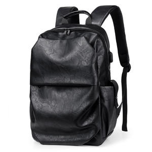 Mochila de PU Personalizada, Nueva, Moderna, con Puerto USB, para Negocios, Impermeable, para Exteriores, para Hombre - Product Image 1