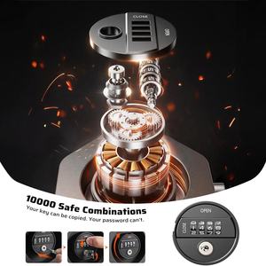 Cerradura Antirrobo para <span class=keywords><strong>Remolque</strong></span> AMBITION de 2-5/16 Pulgadas, Cerraduras de Seguridad con Combinación para <span class=keywords><strong>Enganche</strong></span> de <span class=keywords><strong>Remolque</strong></span>, Cerradura de Acoplamiento de Alta Resistencia para Remolques de RV y Barcos - Product Image 6