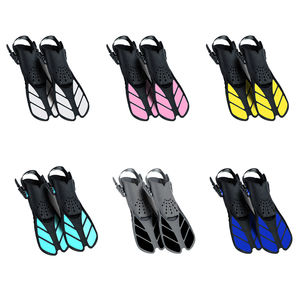 En Stock, 3 Colores Opcionales, Aletas de Natación de Talón Abierto para Adultos, Equipo de Buceo, Aletas de Entrenamiento para Deportes Acuáticos - Product Image 5