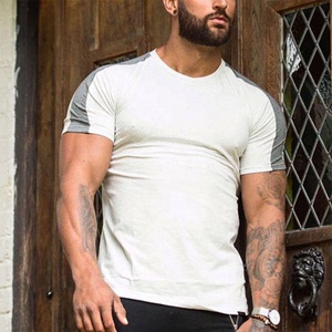 Ropa de calle para hombre, venta al por mayor, Camiseta deportiva informal en blanco a granel, camiseta de gimnasio de algodón orgánico Moq bajo para hombre - Product Image 2