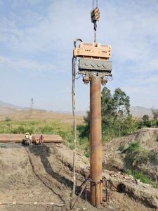 Martello Vibrante Idraulico per Costruzioni a Basso Prezzo all'Ingrosso, Macchinario per Palificazione - Product Image 5