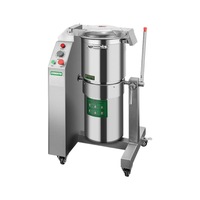 Hachoir à légumes commercial 18L 2.2/3Kw en acier inoxydable avec contrôle par minuterie pour légumes, ail, piment et viande