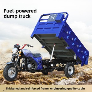 Tricycle à essence <span class=keywords><strong>Zongshen</strong></span> Power, nouveau modèle 2024, camion benne motorisé, carrosserie ouverte robuste, <span class=keywords><strong>50</strong></span>-70 km/h, pour usage domestique et agricole - Product Image 2