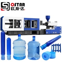 Machine de préforme PET de bouteille d'eau minérale de source d'eau potable pure entièrement automatique Prix
