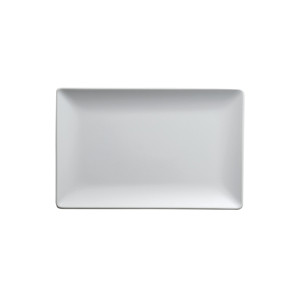 Plat de service rectangulaire Boston / Tokyo blanc 20 × 13 cm en grès M1934 - Product Image 1
