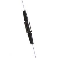 25 pièces/ensemble JSFUN Boîte de plombs de pêche pour radeau fluvial, Plombs fendus réutilisables, Protège-ligne de pêche, Matériel de pêche