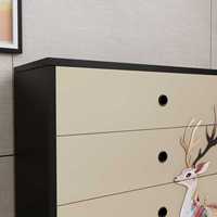 Meubles de maison modernes, commode en acier et métal pour chambre à coucher ou salon, armoire de rangement, commode