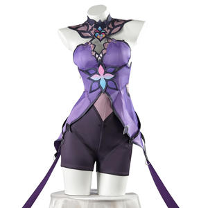 Honkai: ชุดคอสเพลย์หงส์ดำตัวละครดาวชุดคอสเพลย์ชุดผู้หญิงพร้อมถุงมือหมวก - Product Image 1