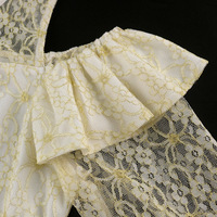 Robe de mariée sexy, robes de soirée élégantes à volants, personnalisées, à manches longues, en dentelle, blanches, grandes tailles, simples