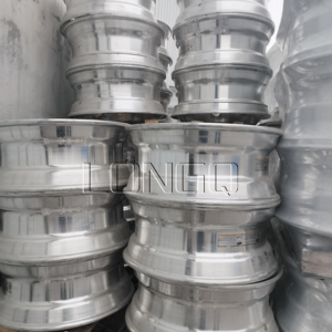 Ruedas de Aleación de Aluminio de 22.5*11.75 con <span class=keywords><strong>10</strong></span> Orificios para Camión Semirremolque, Nuevas - Product Image 6