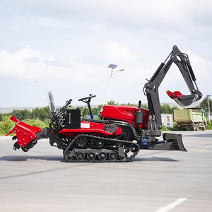 Mini Tractor Chino de 25HP, 35HP, 50HP y 80HP, Multifuncional para Agricultura, Excavadora Agrícola - Product Image 1