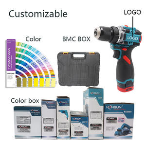 KONSUN Llave de Impacto Inalámbrica Kx73019 580N.M High Torque 21V | <span class=keywords><strong>Motor</strong></span> sin Escobillas 3300BPM 2*4500mAh 10C Baterías de Iones de Litio DIY - Product Image 5