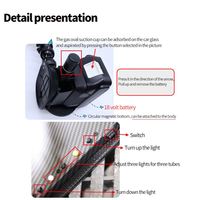 Vente chaude Dent Réparation Led Lampe De Voiture Boîte De Dent Sans Peinture Réparation Pdr Outils Ensemble Dent Réparation