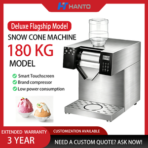 Machine à glace en flocons, machine à glace pilée, conception hygiénique, facile à nettoyer, pour buffet d'hôtel cinq étoiles - Product Image 2