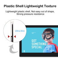 Soporte de pared inteligente nfc 4g, reproductor de publicidad para android, pantalla de menú, señalización digital industrial, tableta poe, 15,6/18,5/21,5/24 pulgadas