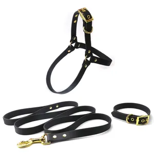 New Arrival Pet Supplier Soft PVC Hunting Dog Collar Lead Ultra-Comfort Waterproof Leash Harness