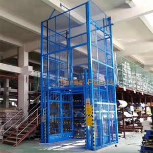 Plateforme élévatrice verticale hydraulique pour entrepôt avec <span class=keywords><strong>cage</strong></span> de sécurité pour la manutention des matériaux - Vente directe usine - Product Image 6
