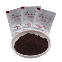 Extrait de champignon Reishi en poudre de spores brisées OEM, certifié biologique ISO, avec étiquette privée, bouteille de 60g, emballé sous vide, 2% de triperpénoïdes
