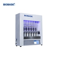Extracteur Soxhlet automatique Biobase pour l'industrie alimentaire chinoise, détermination des graisses, méthode gravimétrique pour céréales, extracteur de graisse de laboratoire