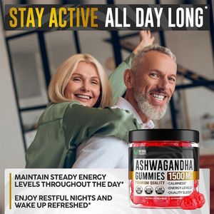 <span class=keywords><strong>Caramelle</strong></span> Gommose di Ashwagandha Personalizzate OEM con Etichetta Privata, Integratore Alimentare Halal per il Sonno e Antiossidante - Product Image 5
