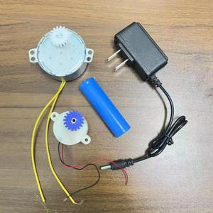 Kit d'accessoires pour piège à mouches électrique, coque rotative en plastique avec adaptateur secteur et batterie pour le contrôle des insectes, facile à nettoyer - Product Image 1