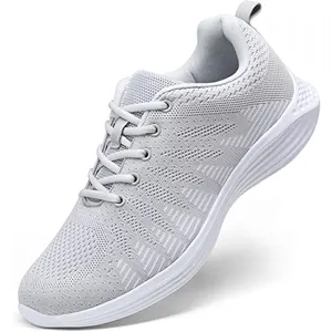 JIANER Lightweight Non Slip Breathable Custom Brand Women's Running Sports Athletic Casual Customized Mesh Sneakers Walking Sho