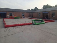 Terrain de volley-ball aquatique gonflable, terrain de volley-ball gonflable flottant pour les jeux dans la piscine et le lac