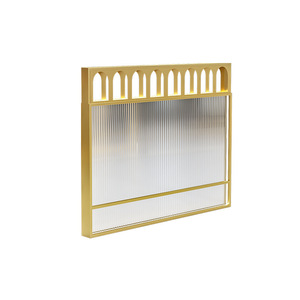 Cloisons basses pour cabines de restaurant, balustrades en verre et en fer dans les restaurants, clôtures basses pour hot pot, populaires - Product Image 4