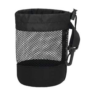 Bolsa de Golf Negra al por Mayor con Malla de Nailon de Alta Calidad y Clip de Plástico para Colgar, Conveniente para Colgar - Product Image 6