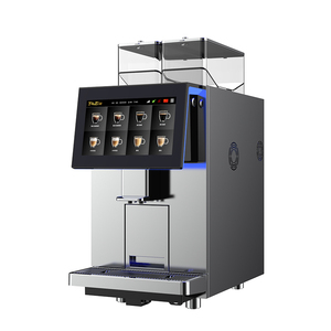 Machine à café entièrement automatique commerciale, menu et logo personnalisés, moulin intégré, machine à expresso - Product Image 5