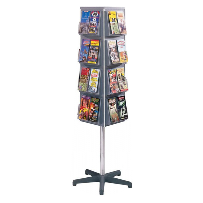 Apache Customized Metal Poster Display Rack for Book Store Supermarket Shelves — view 3
