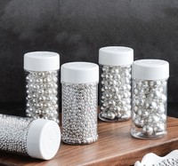 Fancy Metal Silver 1000g Zucker Streu sel Patis serie Geburtstags torte Dekoration Bäckerei Dekoration Zutaten Kuchen Zubehör