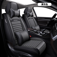 Fundas de Asiento de Coche de Cuero Nappa de Lujo a Precio de Fábrica, Juego Completo, Color Naranja, Impermeables, Compatibles con Airbag, para Todas las Estaciones