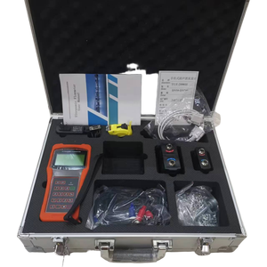 Bibo TUF-2000H Handheld Clamp-On Ultrasonic <b>Flow</b> <b>Meter</b> DN15-DN6000 <b>Water</b> Oil +/-1% Accuracy 100 M3/h Built-in Battery Plastic - Product Image 1