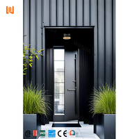 Fournisseur leader de l'industrie, livraison rapide, conception principale de porte en aluminium, porte de sécurité personnalisée, porte d'entrée principale