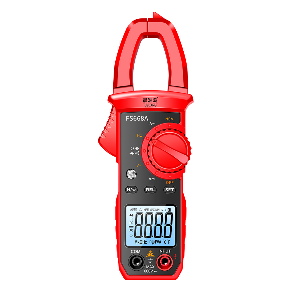 4000 счетчиков Автоматический цифровой измерительный зажим, многогранный измерительный прибор, измеряемый DCV ACA Ohm, емкость Hz диоды непрерывности с NCV