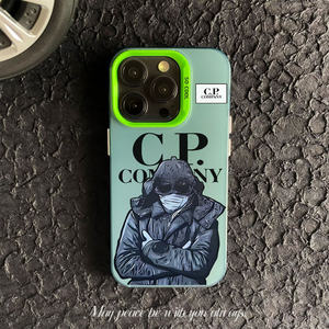 Cover di Design alla Moda per <span class=keywords><strong>iPhone</strong></span> XR XS 11 12 13 14 Mini 15 Pro Max, Accessorio Mobile CP Company Realizzata in PC Durevole - Product Image 2