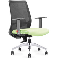 Chaise mobile de confort de série de meubles de bureau de siège mou en mousse à haute densité avec l'accoudoir pour le bureau